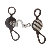 Tyler Magnus Ported Chain Concho Short Shank Bit
