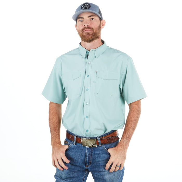 Men's Sage Button Down Shirt