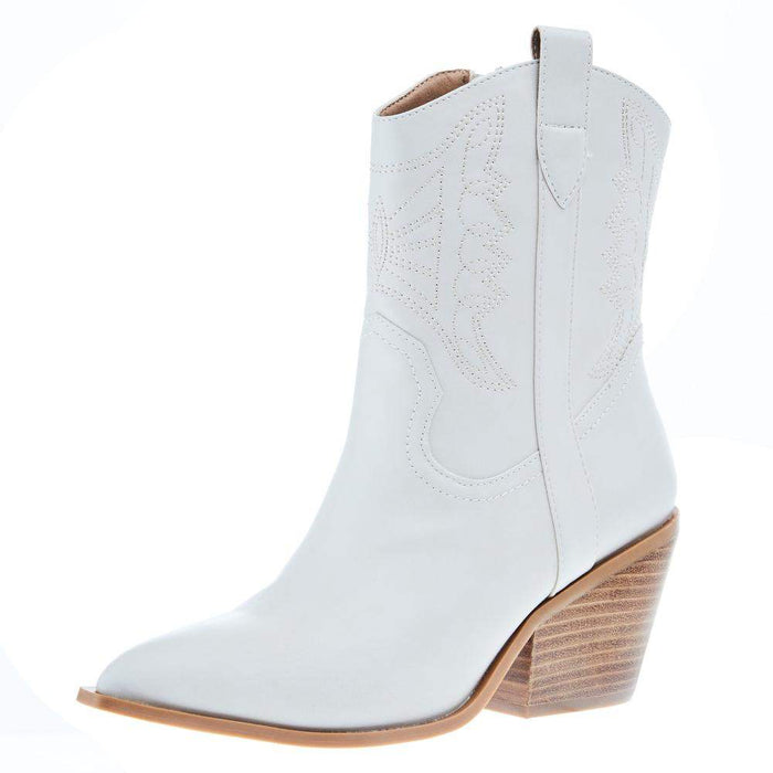 Corkys Footwear Women's Rowdy Winter White Bootie