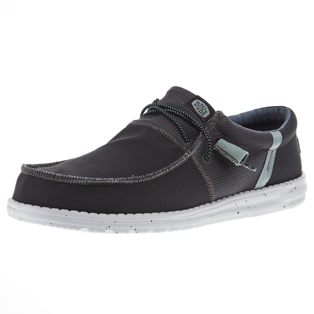 Hey Dude Mens Charcoal Wally Tri Nylon Trailhead Casual — NRS