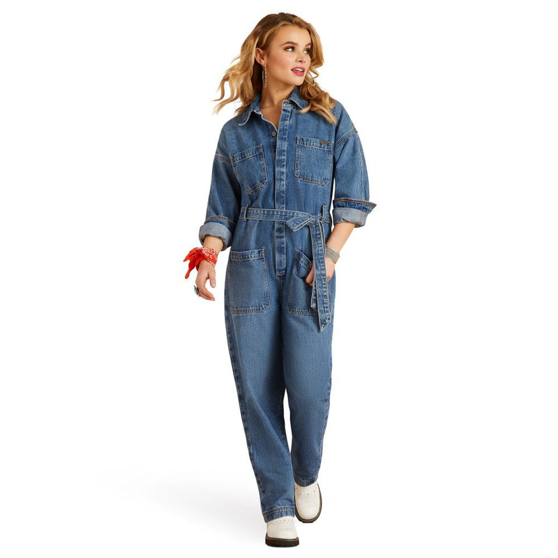 Women's Denim Jumpsuit