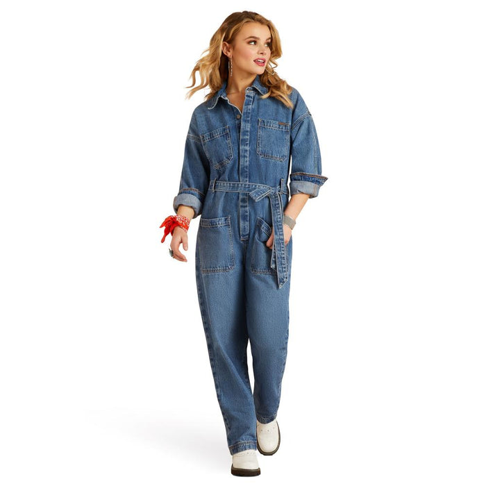 Women's Denim Jumpsuit
