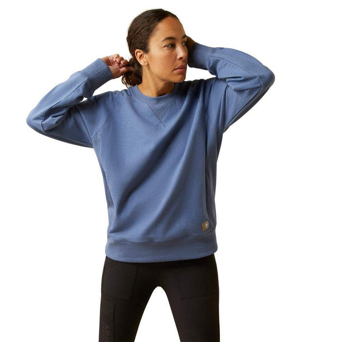 Ariat Women's Rebar Workman Washed Fleece Sweatshirt