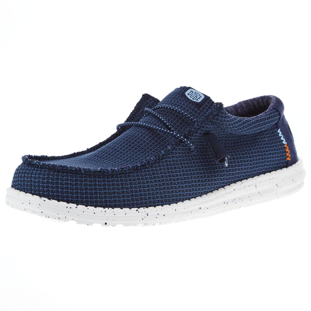 Hey Dude Mens Navy Wally Sport Mesh Casual — NRS
