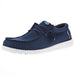 Mens Navy Wally Sport Mesh Casual