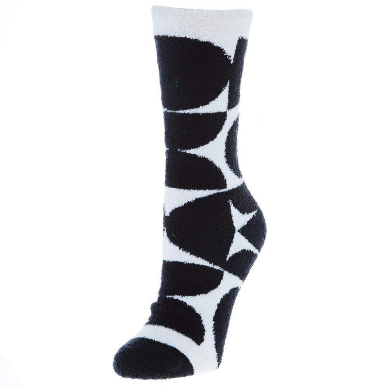 Crescent Sock Comapny WS Geo B/W-954 Cali Crew Socks