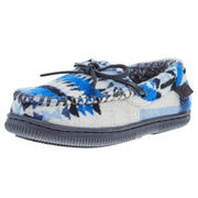 Boys Youth Ron Blue Moc Style Houseshoes