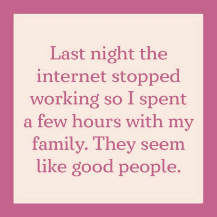 Internet Stopped Coaster