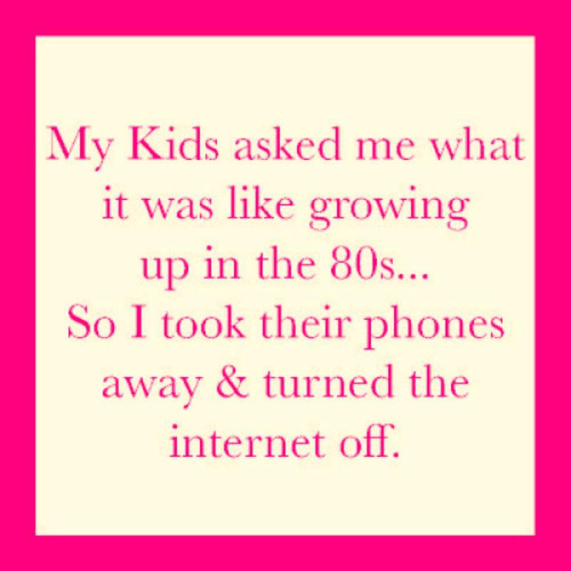 Growing Up in The 80's Coaster