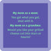 Grandma Coaster