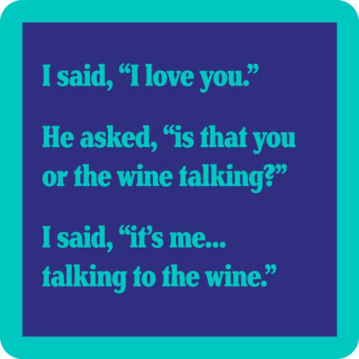 Wine Talking Coaster