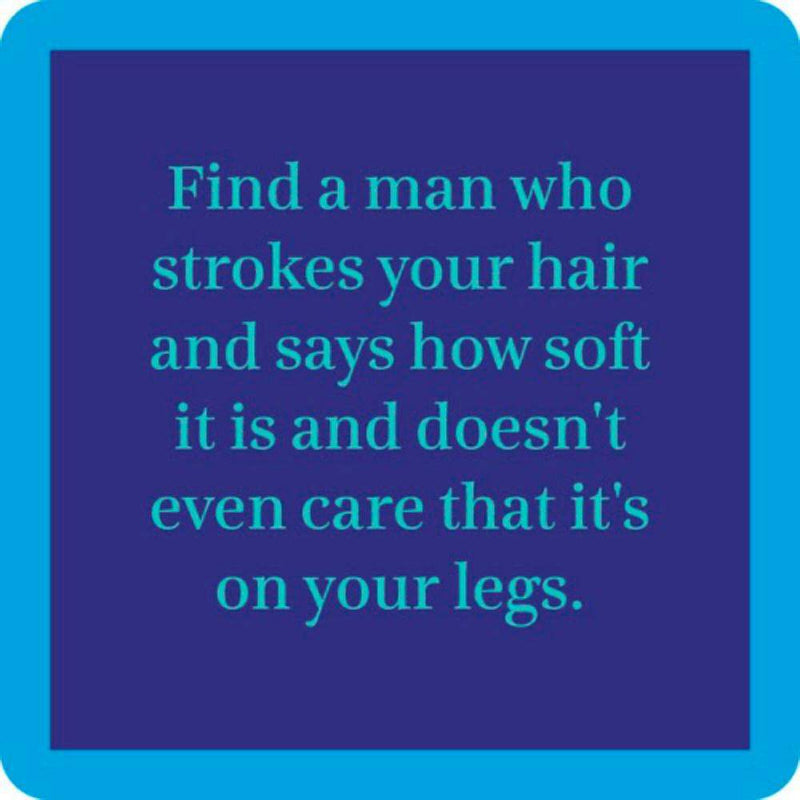 Stroke Your Hair Coaster