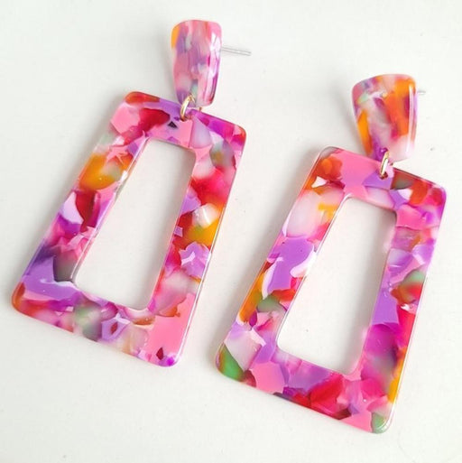 Avery Paradise Pink Earrings