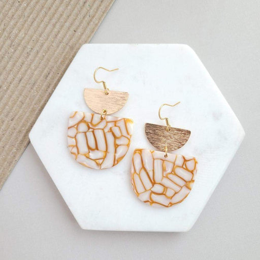 Spiffy & Splendid Harper Pumpkin Spice Earrings