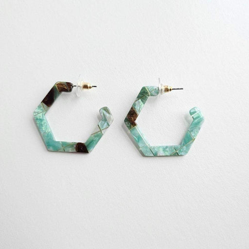 Spiffy & Splendid Hexi Paina Green Hoops