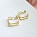 Luxe Gold Kamora Hoops