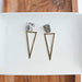 Tinley Black Dot Earrings