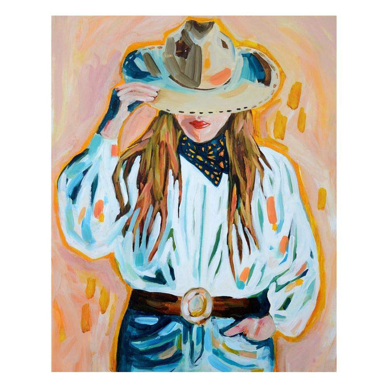 Tirzah Lane Art Rodeo Queen 16X20 Print