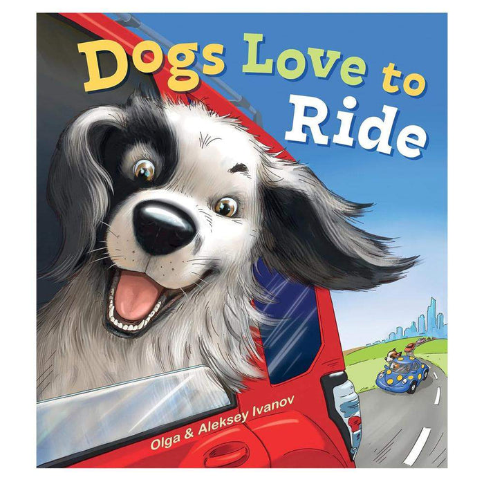 NRS Dogs Love to Ride Hardcover Book