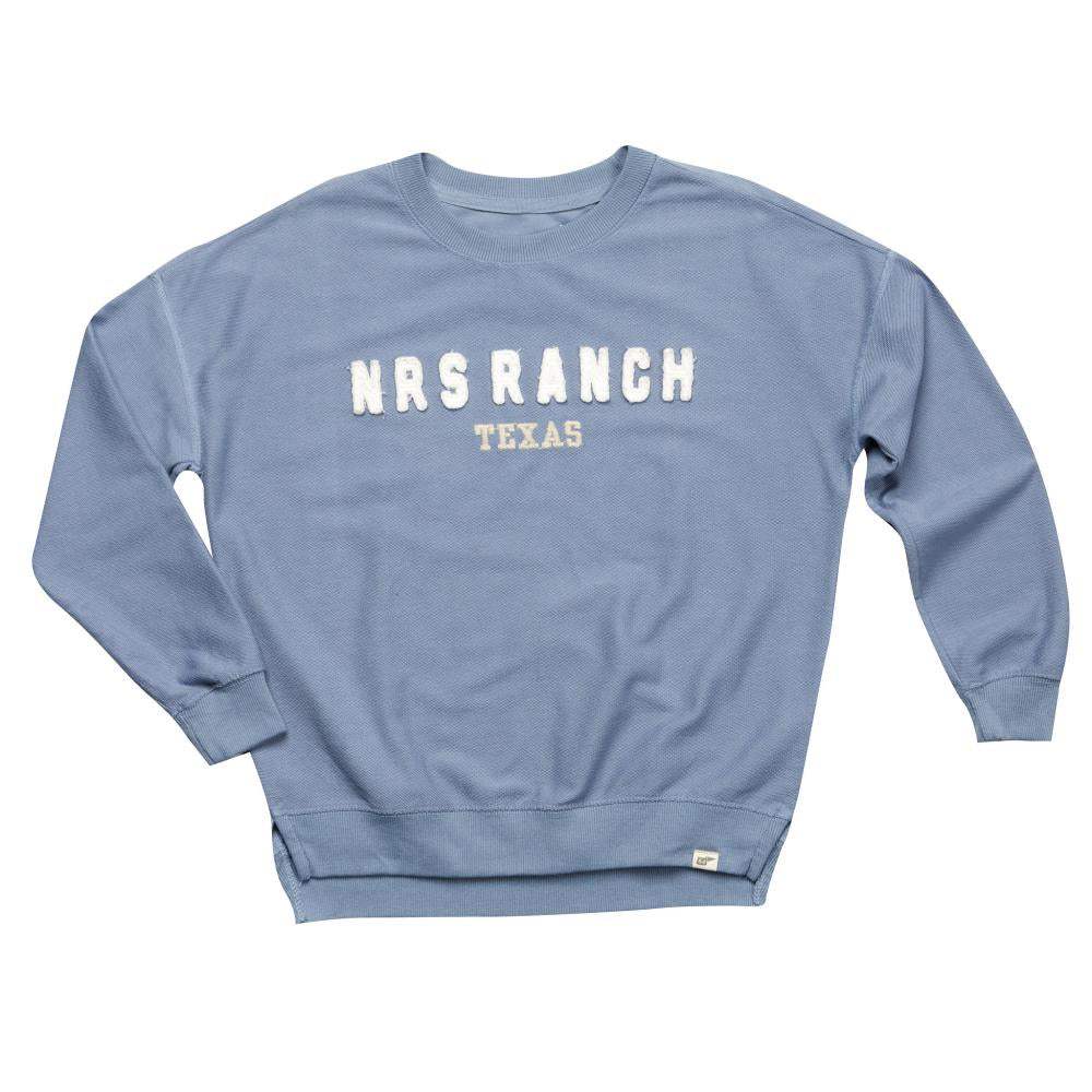 NRS Decatur Dusty Blue Crewneck Sweatshirt