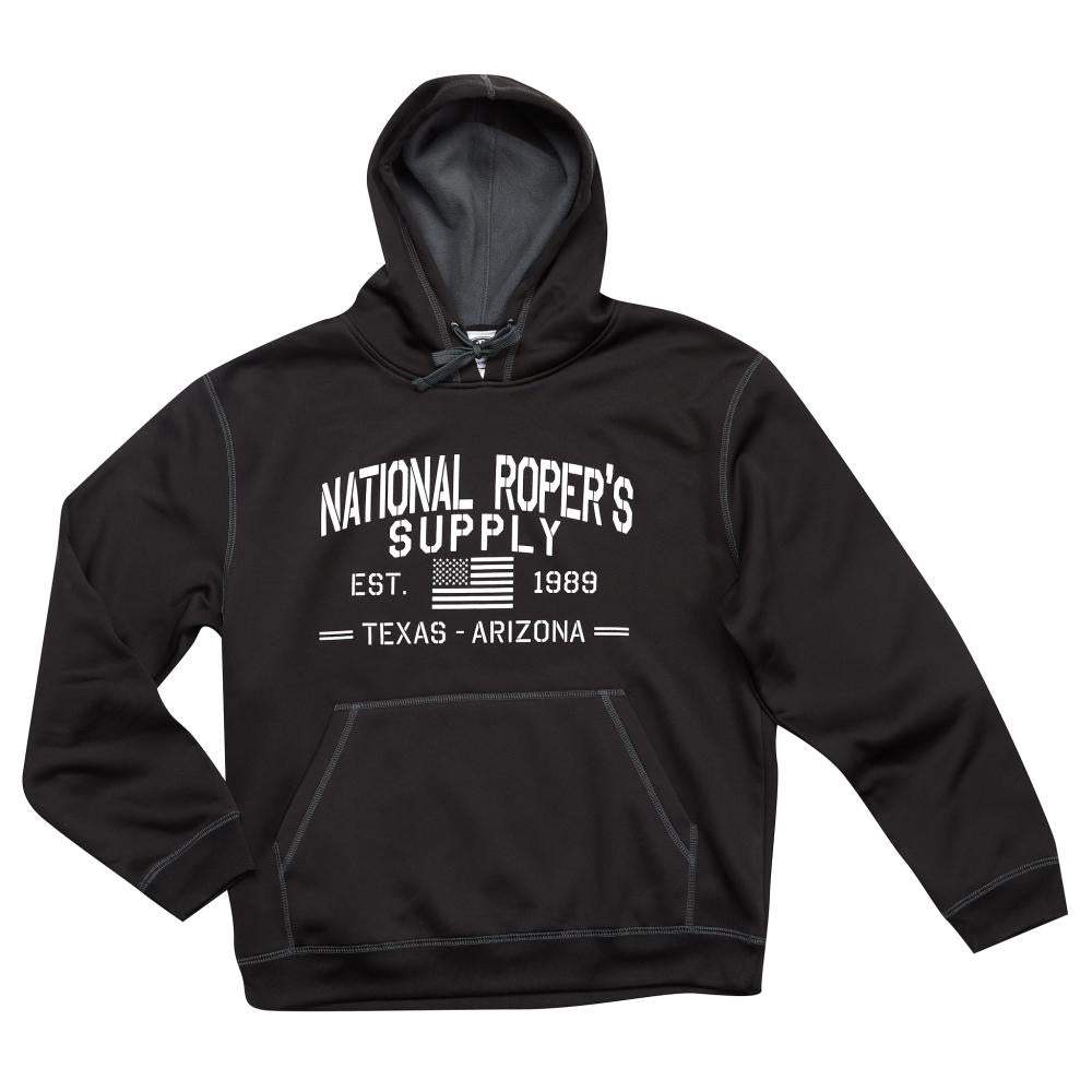 NRS National Ropers Supply Flag Tek Hoodie