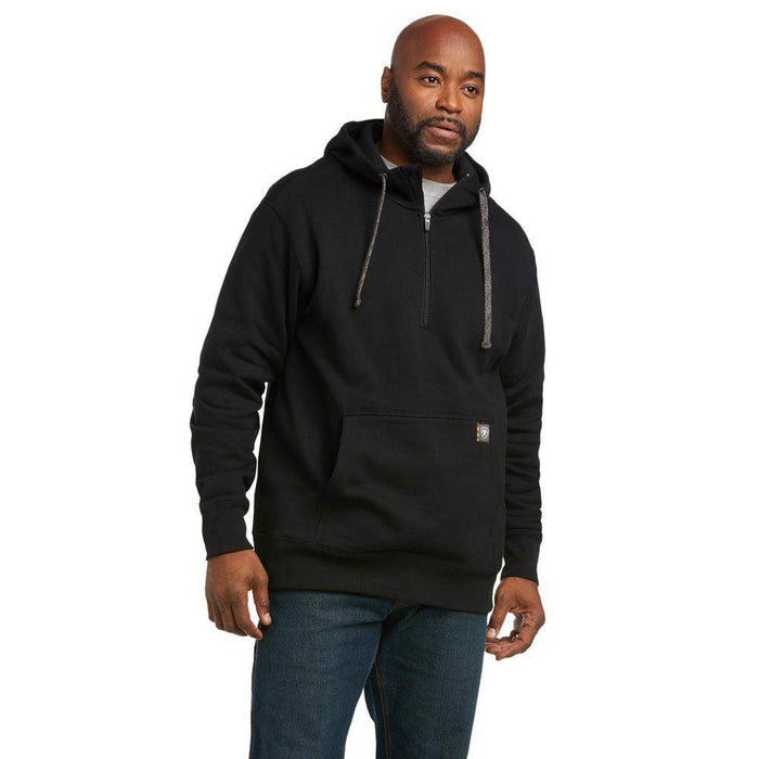 Ariat Men's Rebar Workman 1/4 Zip Hoodie