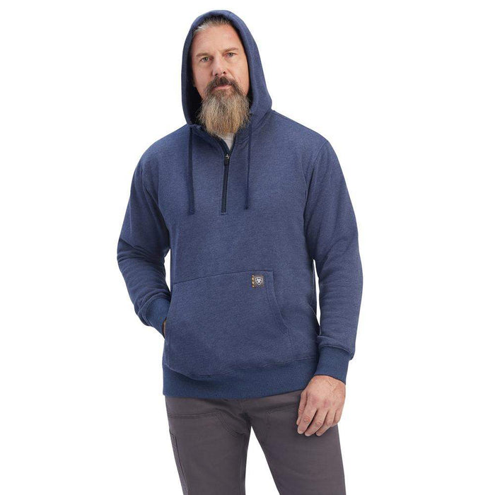 Ariat Men's Rebar Workman 1/4 Zip Hoodie