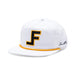 Lane Frost Brand White Champ Snapback Cap