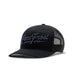 Brand Lightning Black Snapback Mesh Cap