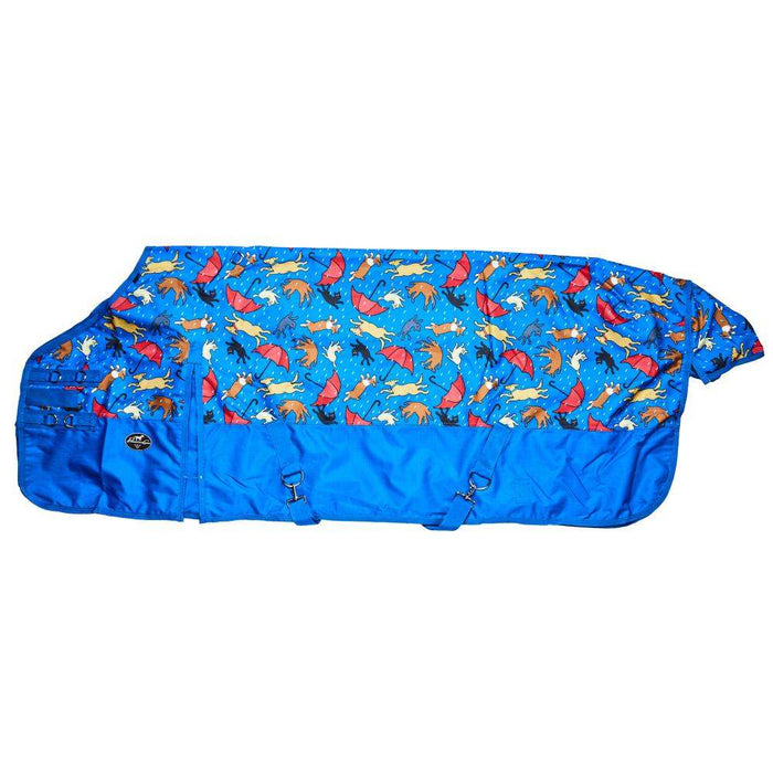 Raining Cats and Dogs 1200D Horse Rain Sheet