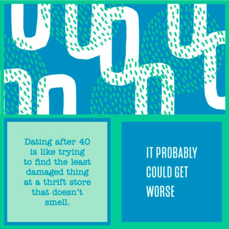 Dating After 40 Napkin