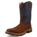 Twisted X Mens UltraLiteNano Toe Mocha Denim 11in Top Work Boot