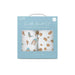 Jujube Howdy Partner Blue Swaddle Blanket Set
