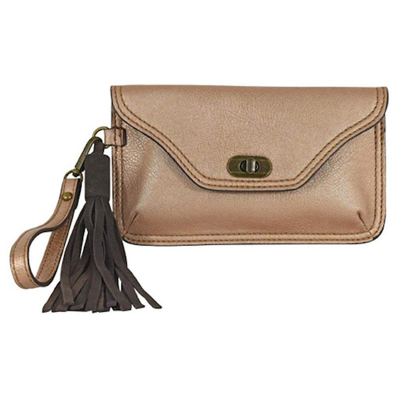 Catchfly Rose Gold Clutch