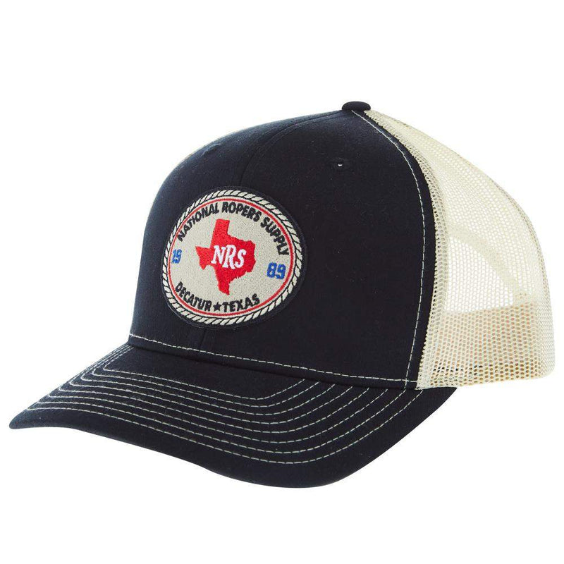 NRS Ranch Supply Black and Vegas Gold Cap