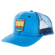 Sunset Patch Blue and Mojave Sky Cap