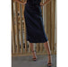 By Together Apparel Women's Black Midi Skirt