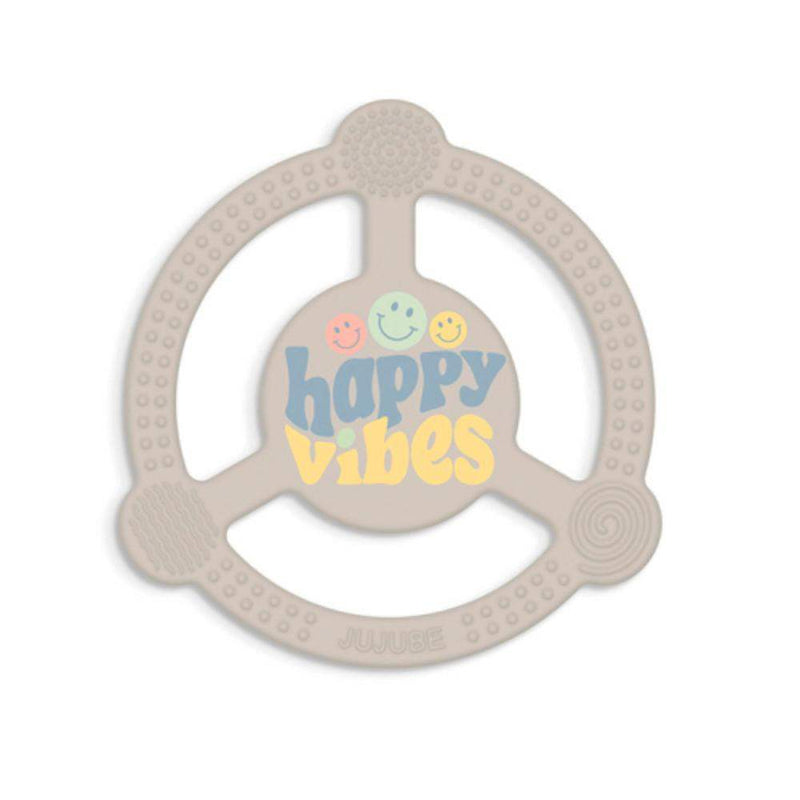 Jujube Happy Baby Vibes Silicone Teether Ring