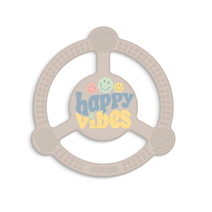Jujube Happy Baby Vibes Silicone Teether Ring