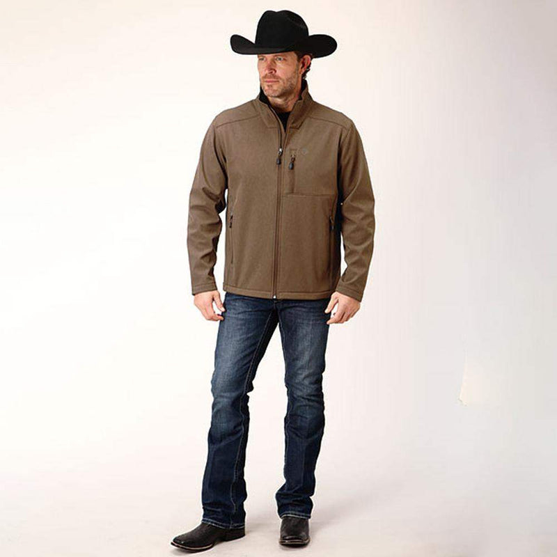 Roper Apparel Men's Fleece Lined Softshell Jacket