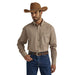 Wrangler Men's George Strait Sand Beige Button Down Shirt