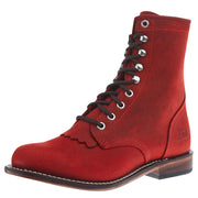 Women's Mckean Red Lace-Up Roper