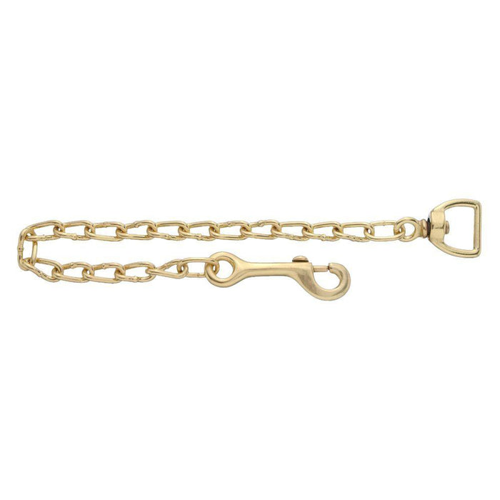 Brass Plated 30 Inch Lead Chain