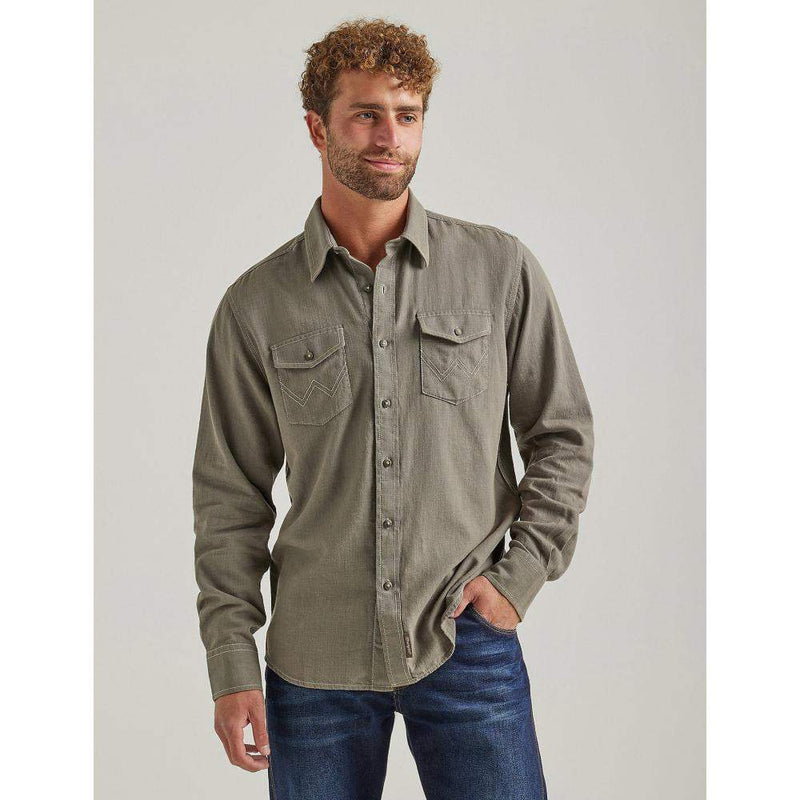 Men's Premium Long Sleeve Button Down