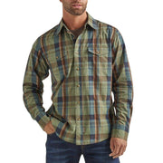 Wrangler Men's Premium Long Sleeve Button Down