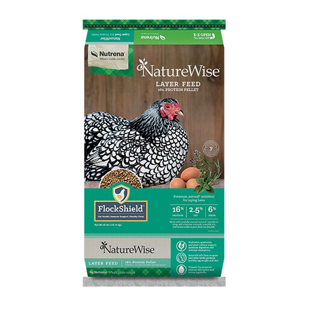 Cargill Animal Nutrition Nutrena NatureWise Layer 16 Pellet 50lbs.