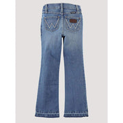 Wrangler Retro Girl's Raw Hem Bootcut Jeans