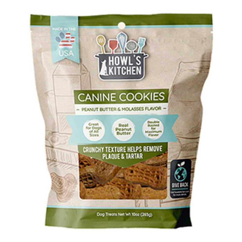 Peanut Butter & Molasses Canine Cookies 10oz