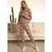 Rock & Roll Denim Women's Stripe Print Hoodie