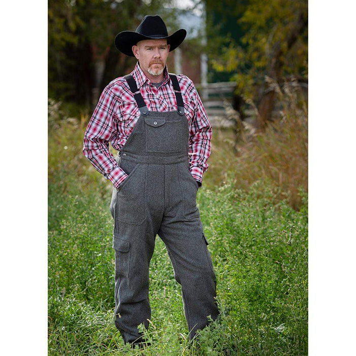 Wyoming Traders Men's Wool Bibs